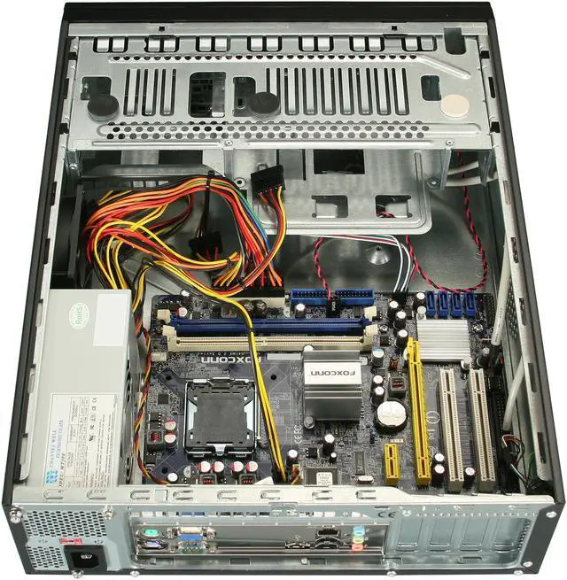 Alt view image 7 of 10 - Foxconn D45-G41MX Intel Socket T(LGA775) Intel G41 Barebone