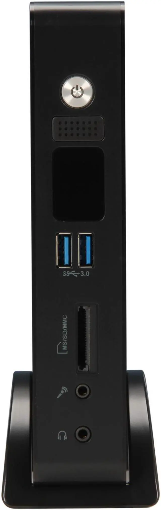 Alt view image 2 of 5 - Foxconn Brazos AT-5570 AMD A45 (Hudson D1) Black Mini / Booksize Barebone System
