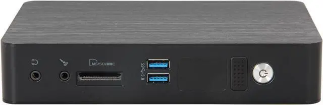 Alt view image 2 of 7 - Foxconn NanoPC AT-7700 Intel HM76 Mini / Booksize Barebone System
