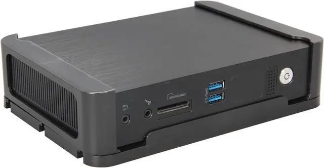 Alt view image 5 of 7 - Foxconn NanoPC AT-7700 Intel HM76 Mini / Booksize Barebone System