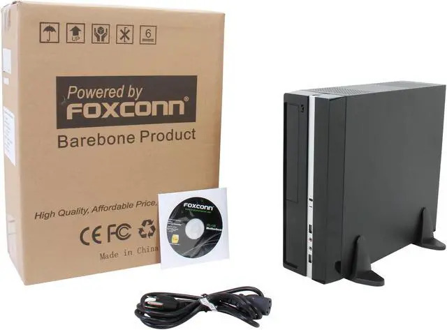 Alt view image 9 of 9 - Foxconn Intel Embedded CPU R30-i4100 Intel NM10 1 x HDMI Barebone