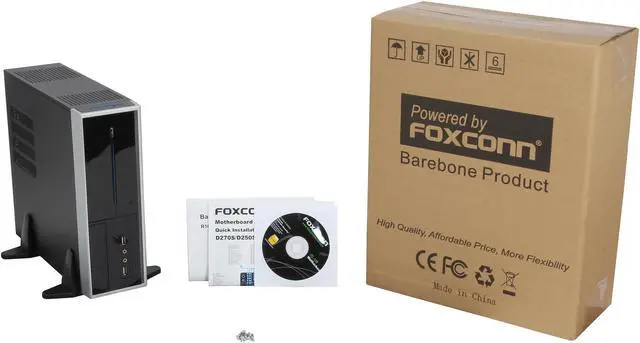 Alt view image 9 of 9 - Foxconn R20-i4100 Intel NM10 1 x HDMI Barebone