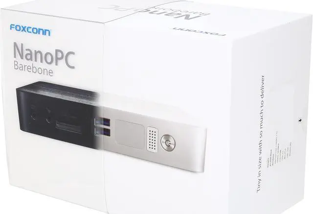 Alt view image 5 of 5 - Foxconn AT-9330 Mini / Booksize Barebone System