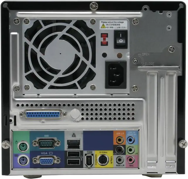Alt view image 6 of 13 - AOpen XC CUBE EZ482 AMD Socket 939 ATI RS482 Barebone
