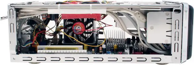 Alt view image 10 of 16 - AOpen XC Cube MZ915-M Intel Socket 479 Intel 915G Mini / Booksize Barebone System