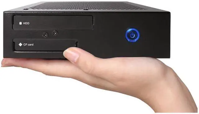 Main image of AOpen Digital Engine DE2700 WW Intel 945GSE Black Mini / Booksize Barebone System