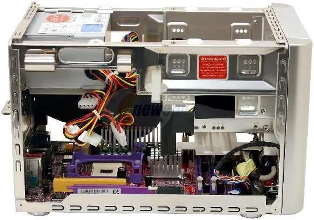 Alt view image 6 of 10 - SOLTEK QBiC EQ3401A-V2 Intel Socket 478 Intel 865G Barebone