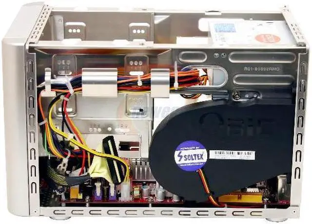 Alt view image 7 of 10 - SOLTEK QBiC EQ3401A-V2 Intel Socket 478 Intel 865G Barebone