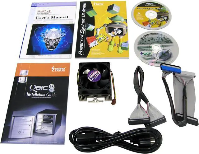 Alt view image 9 of 10 - SOLTEK EQ3705M AMD Socket A(462) NVIDIA nForce2 IGP Barebone