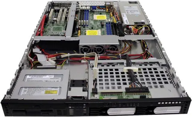 Alt view image 7 of 10 - TYAN B2882G28S2H 1U Rackmount Barebone Server Dual 940 AMD 8131 + 8111 DDR 400/333/266