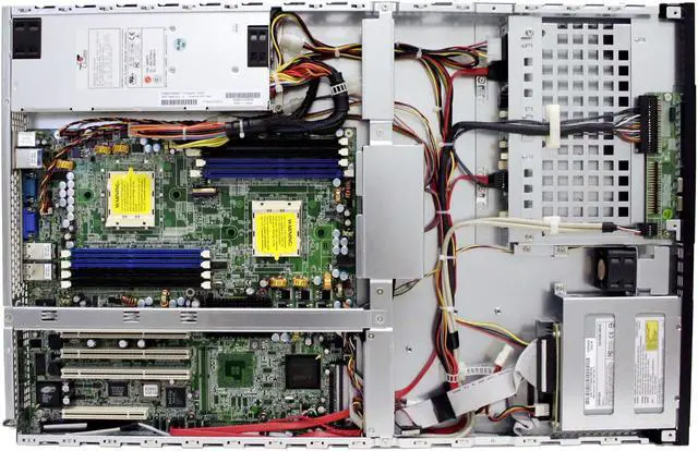 Alt view image 8 of 10 - TYAN B2882G28S2H 1U Rackmount Barebone Server Dual 940 AMD 8131 + 8111 DDR 400/333/266