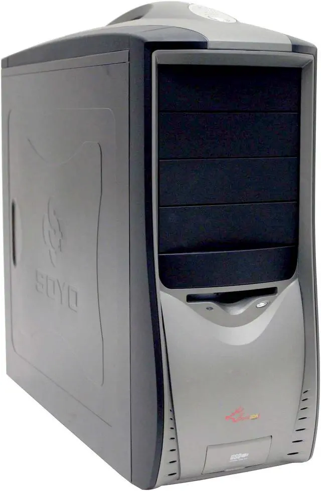 Main image of SOYO SY-A43A0 AMD Socket A(462) VIA KT600 Barebone