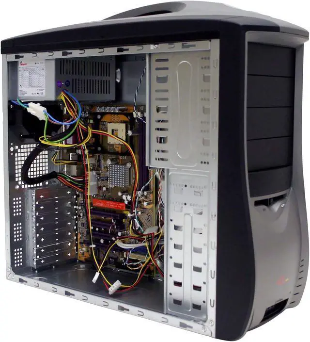 Alt view image 3 of 9 - SOYO SY-A43A0 AMD Socket A(462) VIA KT600 Barebone
