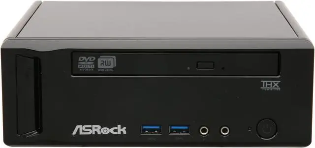 Alt view image 2 of 6 - ASRock CoreHT 231D Intel HM65 1 x HDMI Barebone