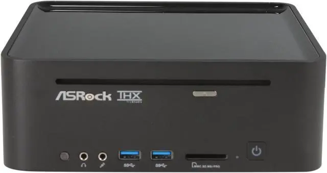 Alt view image 2 of 5 - ASRock Vision 3D 252B Intel HM65 1 x HDMI Barebone