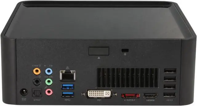 Alt view image 4 of 5 - ASRock Vision 3D 252B Intel HM65 1 x HDMI Barebone