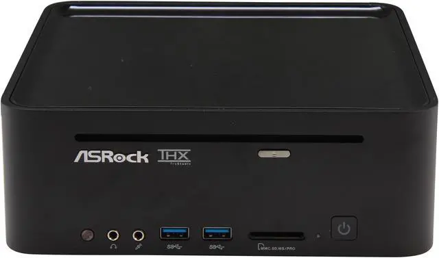 Alt view image 2 of 6 - ASRock VISION HT 321B Intel HM77 1 x HDMI Barebone