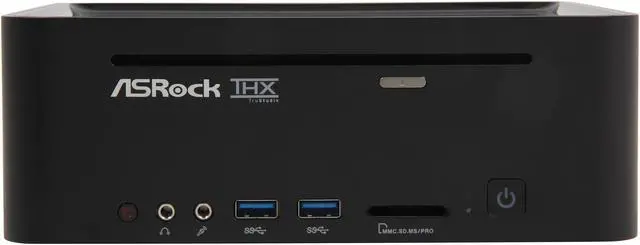 Alt view image 2 of 6 - ASRock Vision HT 311D Intel HM77 1 x HDMI Barebone