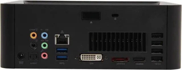 Alt view image 4 of 6 - ASRock Vision HT 311D Intel HM77 1 x HDMI Barebone