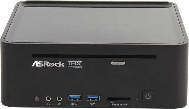 Alt view image 2 of 6 - ASRock VISION HT 323B Intel HM77 1 x HDMI Barebone