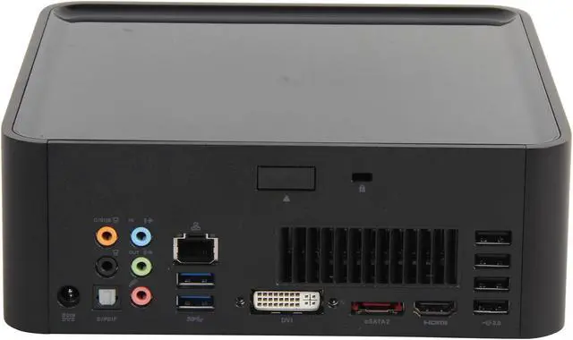 Alt view image 4 of 6 - ASRock VISION HT 323B Intel HM77 1 x HDMI Barebone