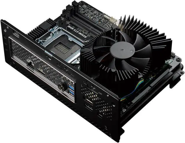 Alt view image 8 of 15 - ASRock DESKMINI GTX 1060 6GB GDDR5 Intel Socket LGA1151 Intel B250 Mini / Booksize Barebone System
