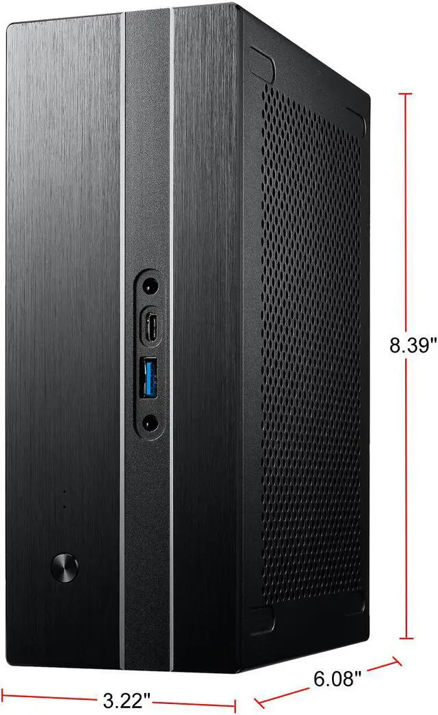 Alt view image 5 of 15 - ASRock DESKMINI GTX 1060 6GB GDDR5 Intel Socket LGA1151 Intel B250 Mini / Booksize Barebone System