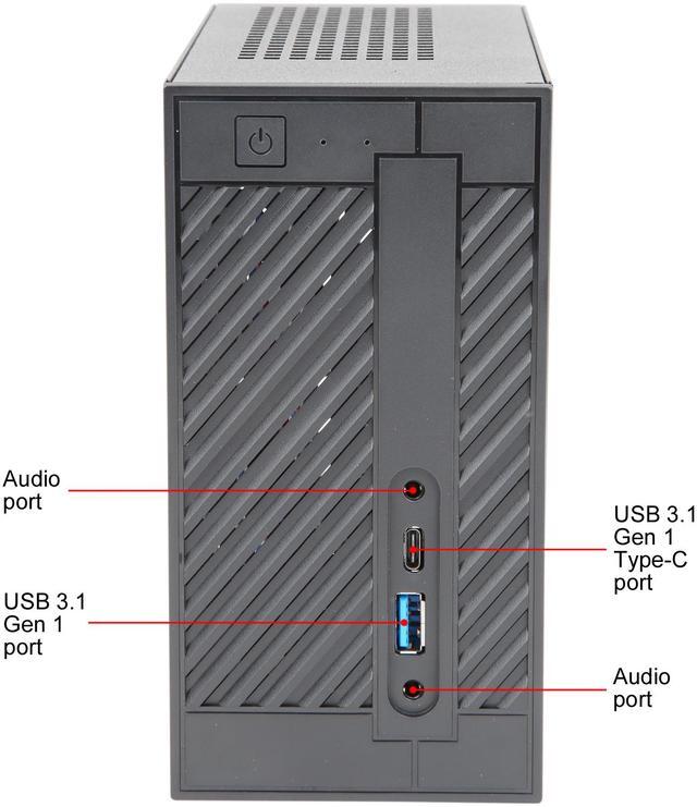 Alt view image 5 of 9 - ASRock DESKMINI 310W Intel Socket LGA1151 Intel H310 Mini / Booksize Barebone System