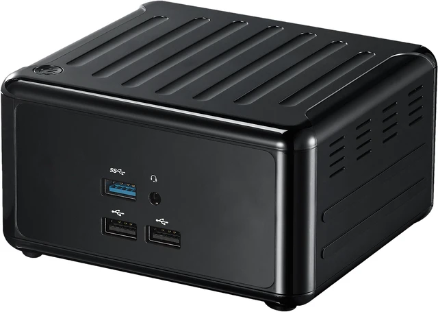 Main image of ASRock AMD Ryzen Embedded CPU Barebone 4X4 BOX-V1000M SoC Dual GLAN Support Triple Displays Mini / Booksize Barebone System