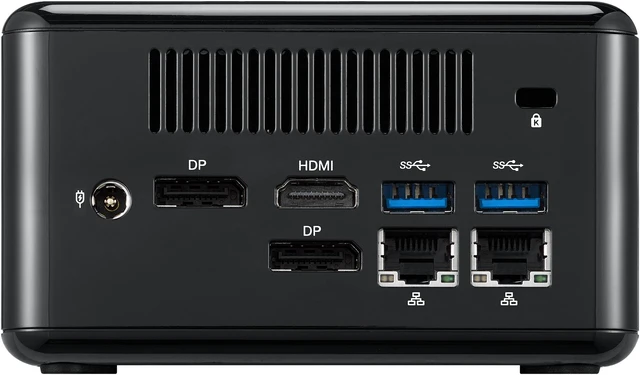Alt view image 6 of 8 - ASRock AMD Ryzen Embedded CPU Barebone 4X4 BOX-V1000M SoC Dual GLAN Support Triple Displays Mini / Booksize Barebone System