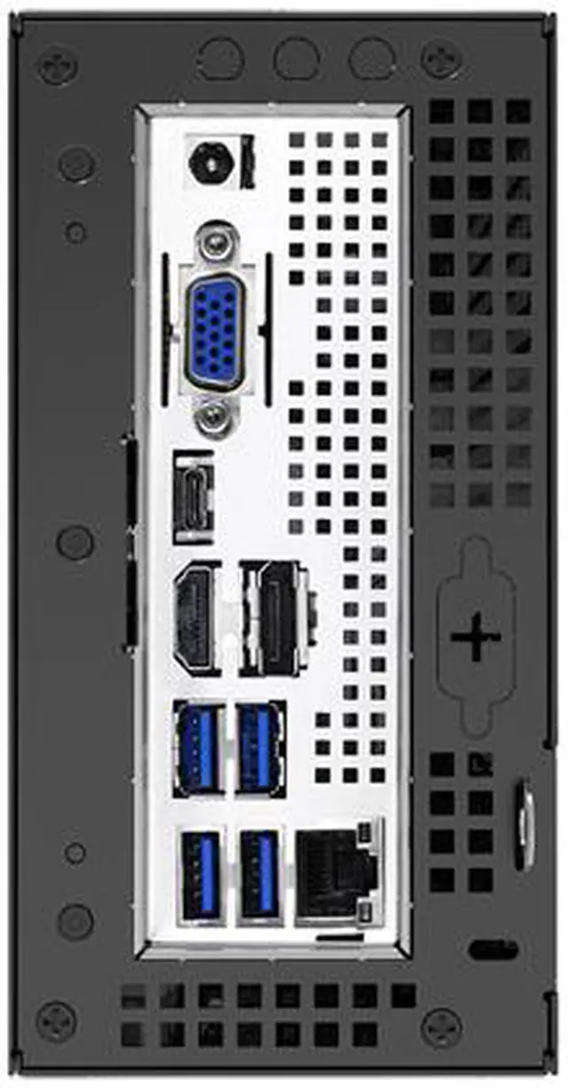 Alt view image 4 of 4 - ASRock DESKMINI H470W Black Mini PC Barebone System Intel H470 supports  Intel 10th/11th gen CPU Multi Video Output 155 x 155 x 80 mm (1.92L)