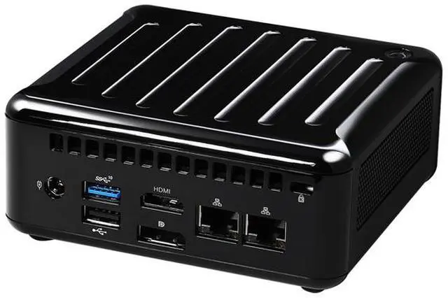 Alt view image 6 of 7 - ASRock Industrial NUC BOX-J6412 Black Mini / Booksize Barebone System