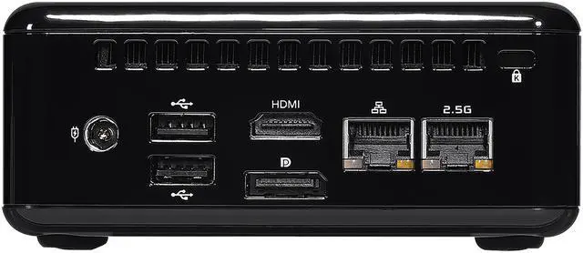 Alt view image 2 of 4 - ASRock Industrial 4x4 BOX-5800U SoC Fanned Embedded BOX PC (Include AMD Ryzen 5800U, TPM 2.0 Onboard IC, Supports Quad display, 1 x HDMI 2.0a, 3 x DP (2 from Type C))