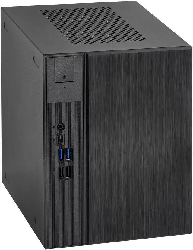 Alt view image 5 of 5 - ASRock DESKMEET B660 Mini PC Barebone System support Intel 14th/13th/12th Gen CPU, supports a discrete ITX Video Card slot, CPU, Video Card , Memory, Storage are not included , 8 Liter compact size