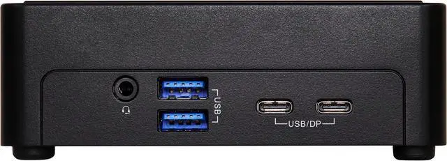 Alt view image 3 of 3 - ASRock Industrial NUCS BOX-1340P/D4 Black Barebone Systems - Mini-PC(Intel® 13th Gen (Raptor Lake-P) Core™ Processors i5-1340P, Supports Quad display, 2 x HDMI 2.0b, 2 x DP 1.4a (from Type-C))