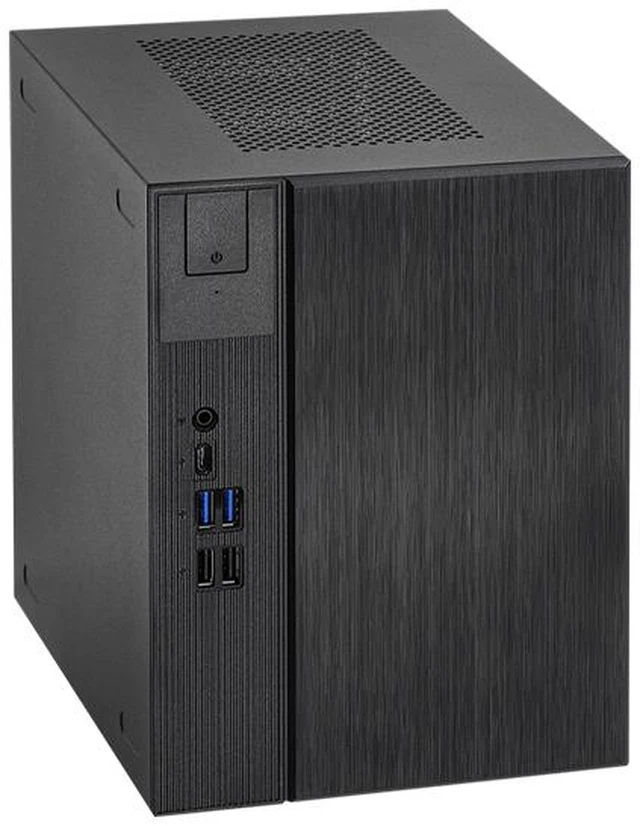 Main image of ASRock DeskMeet X600 Series Barebone mini PC , Supports AMD Socket AM5 Ryzen™ 9000&8000&7000 Series Processors, up to 65W, support 4 x DDR5 DIMMs, up to 7200+ MHz (OC), 256GB Memory.