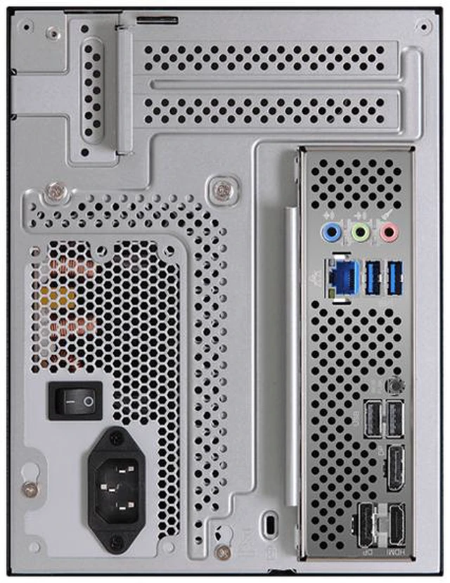 Alt view image 4 of 6 - ASRock DeskMeet X600 Series Barebone mini PC , Supports AMD Socket AM5 Ryzen™ 9000&8000&7000 Series Processors, up to 65W, support 4 x DDR5 DIMMs, up to 7200+ MHz (OC), 256GB Memory.