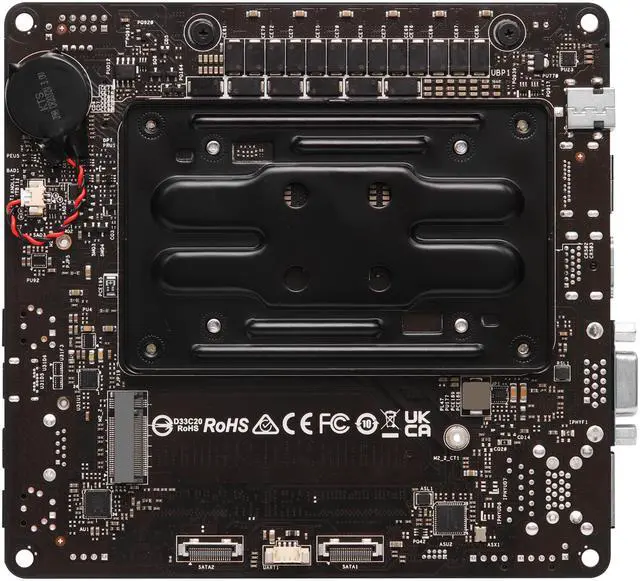 Alt view image 8 of 8 - ASRock DeskMini X600 AMD Socket AM5 Barebone Mini PC