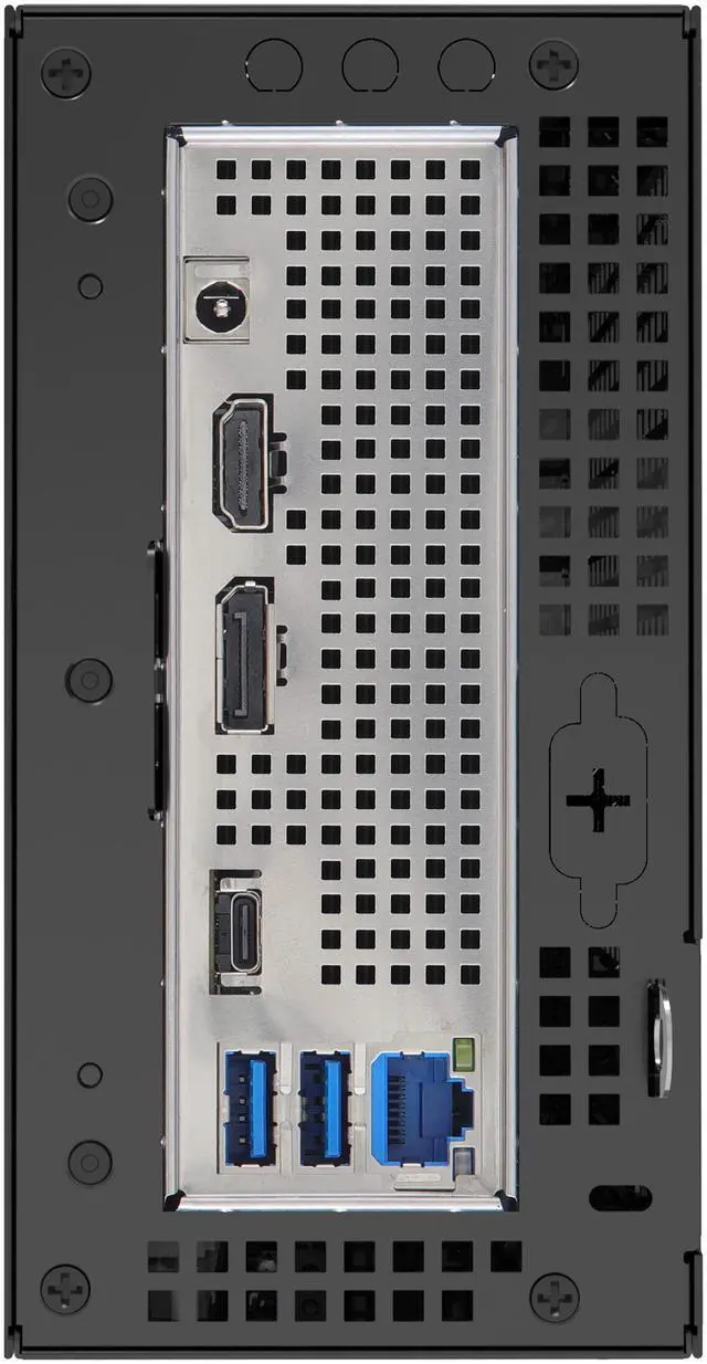 Alt view image 3 of 10 - ASRock DESKMINI X600W/ USB4 Black Barebone System