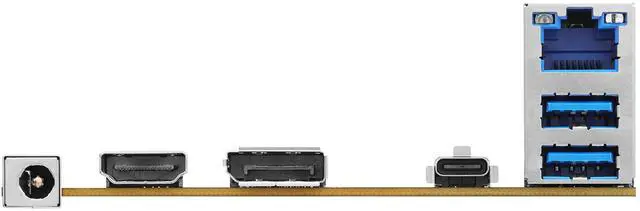 Alt view image 9 of 10 - ASRock DESKMINI X600W/ USB4 Black Barebone System