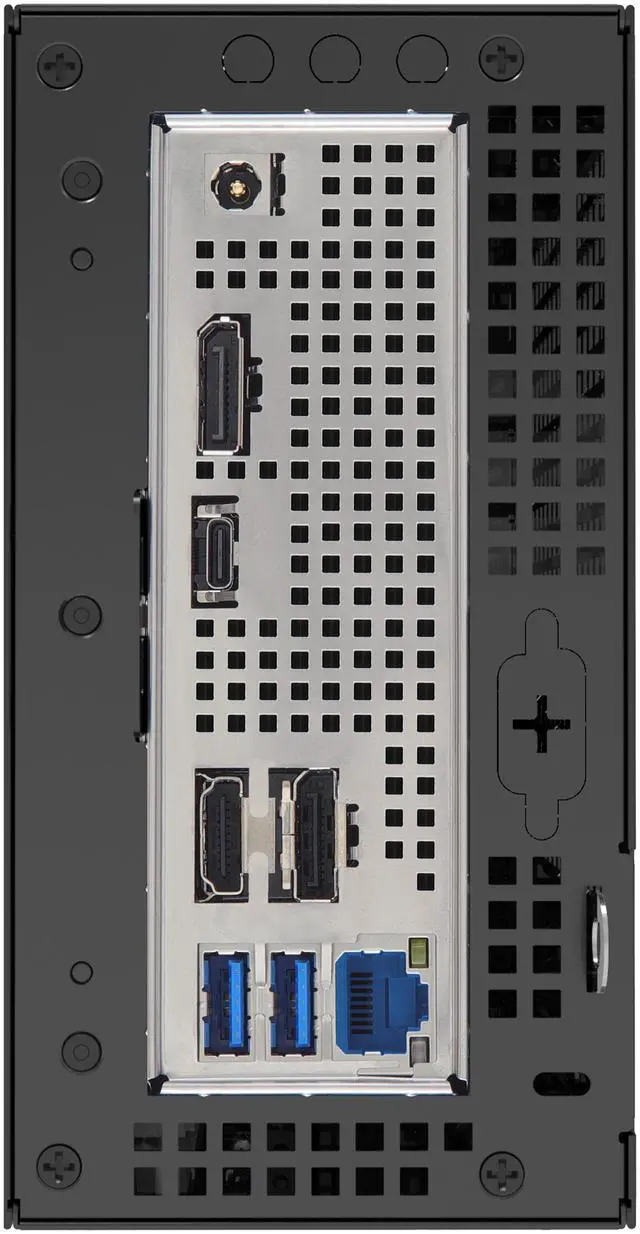 Alt view image 3 of 10 - ASRock Deskmini B860W Intel Socket LGA1851 Black Barebone