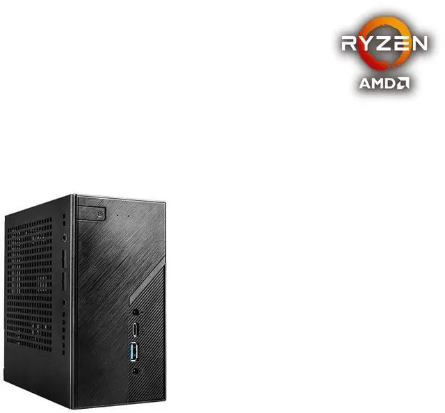 ASRock Deskmini X300W/2.5G AMD Socket AM4 AMD X300 Barebone Systems - Mini-PC