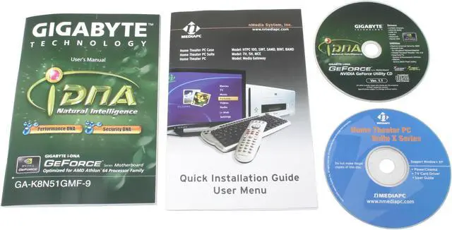 Alt view image 7 of 10 - nMEDIAPC HTPC 200 SAM AMD Socket 939 NVIDIA GeForce 6100 4 x 184Pin GeForce 6100 Media Center