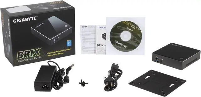 Alt view image 6 of 5 - GIGABYTE GB-BXi5-4200 Mini-PC Barebone