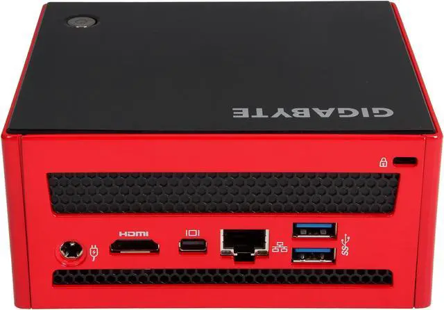 Alt view image 4 of 6 - GIGABYTE BRIX Gaming GB-BXA8G-8890 AMD Bolton M3 Mini-PC Barebone