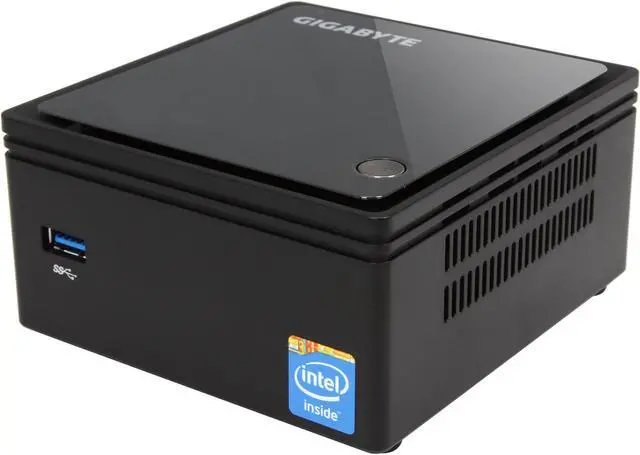 Main image of GIGABYTE BRIX GB-BXBT-2807 (rev. 1.0) Black Mini-PC Barebone