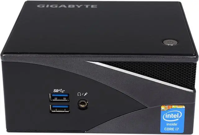 Alt view image 3 of 6 - GIGABYTE GB-BXI7G3-760 Intel HM87 Desktop PC - Mini-PC Barebone