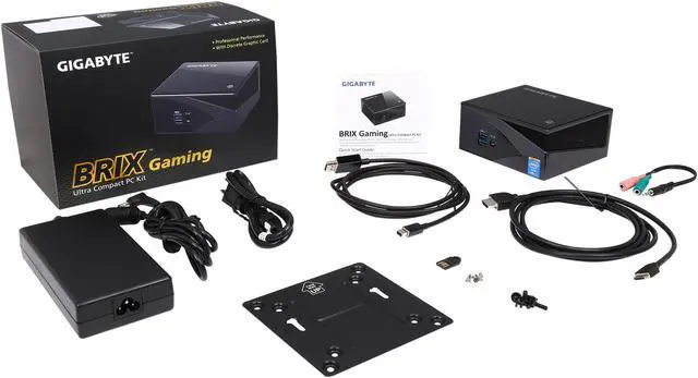 Alt view image 7 of 6 - GIGABYTE GB-BXI7G3-760 Intel HM87 Desktop PC - Mini-PC Barebone