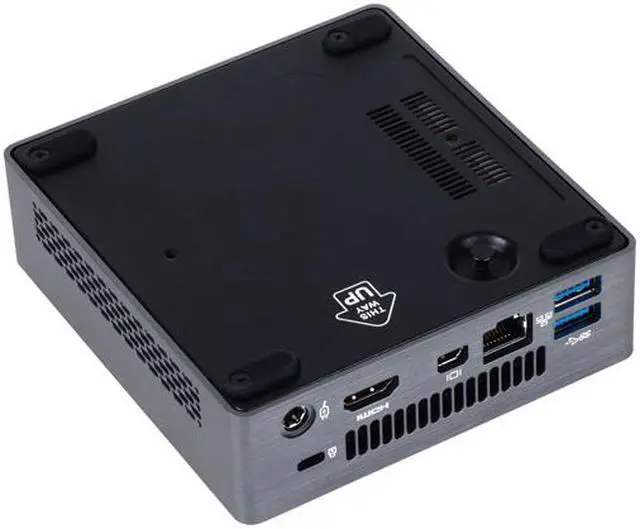 Alt view image 4 of 7 - GIGABYTE BRIX GB-BSi7-6500 (rev. 1.0) Gray Mini / Booksize Barebone System
