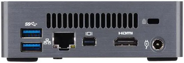 Alt view image 5 of 7 - GIGABYTE BRIX GB-BSi7-6500 (rev. 1.0) Gray Mini / Booksize Barebone System